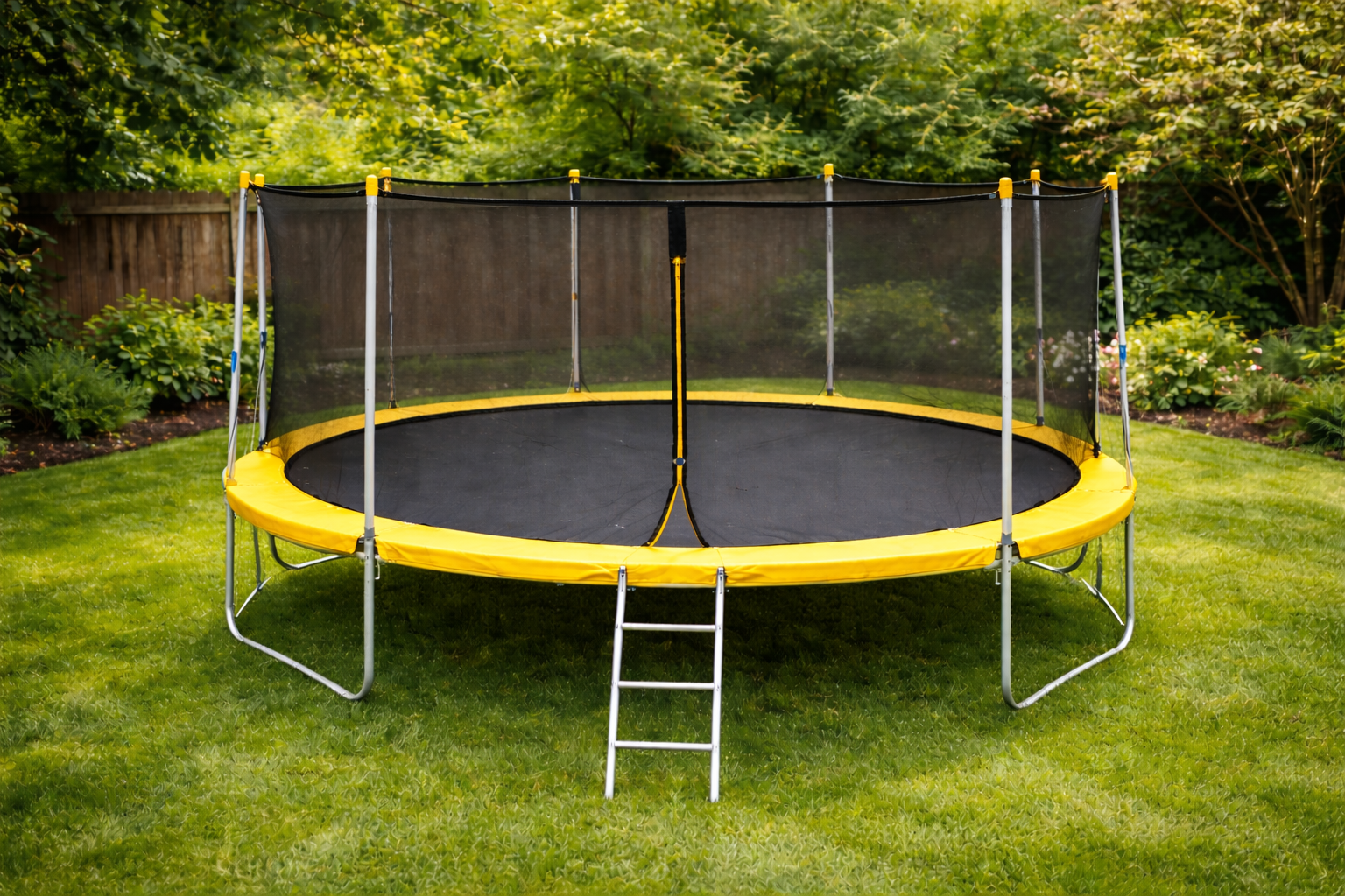 Trampoline Removal & Disassembly